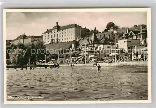 AK / Ansichtskarte Meersburg Bodensee Strandbad Kat. Meersburg