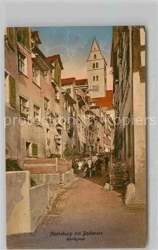 AK / Ansichtskarte Meersburg Bodensee Kirchgasse Kat. Meersburg