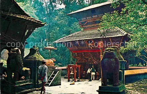 AK / Ansichtskarte Nepal Temple of Bajra Barahi Chapagoun Kat. Nepal