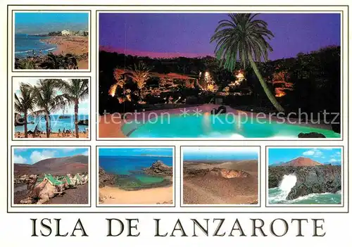 AK / Ansichtskarte Lanzarote Kanarische Inseln Diversas vistas