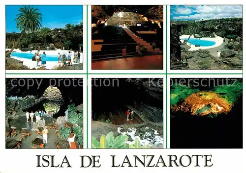 AK / Ansichtskarte Lanzarote Kanarische Inseln Jeameos del Agua