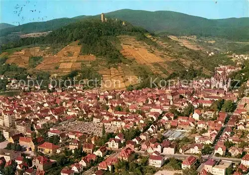 AK / Ansichtskarte Heppenheim Bergstrasse Fliegeraufnahme Kat. Heppenheim (Bergstrasse)