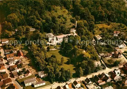 AK / Ansichtskarte Alsbach Bergstrasse Fliegeraufnahme Hirschpark Sanatorium Kat. Alsbach Haehnlein