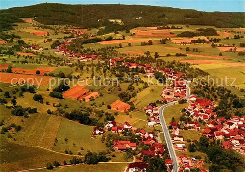 AK / Ansichtskarte Winterkasten Lindenfels Fliegeraufnahme Kat. Lindenfels