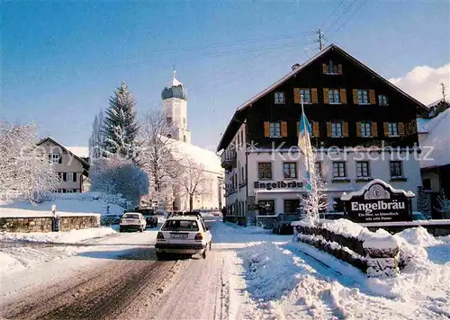 AK / Ansichtskarte Rettenberg Oberallgaeu Brauerei Gasthof Engel Kat. Rettenberg