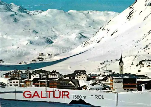 AK / Ansichtskarte Galtuer Tirol mit Alpkogel Kat. Galtuer