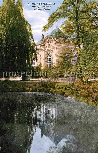 AK / Ansichtskarte Bad Oeynhausen Lesehalle Kat. Bad Oeynhausen