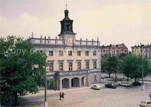 AK / Ansichtskarte Ostrow Lednicki  Rathaus