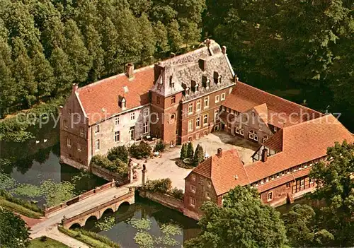 AK / Ansichtskarte Senden Westfalen Schloss Fliegeraufnahme Kat. Senden