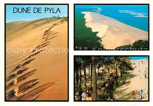 AK / Ansichtskarte La Teste de Buch La Dune de Pyla Collection Couleurs et Lumiere de France Kat. La Teste de Buch