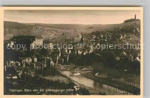 AK / Ansichtskarte Tuebingen Panorama Kat. Tuebingen