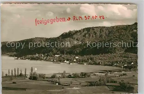 AK / Ansichtskarte Bodman Bodensee Panorama Stempel auf Vorderseite