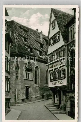 AK / Ansichtskarte Tuebingen Konditorei Kaffee Spiess Kat. Tuebingen