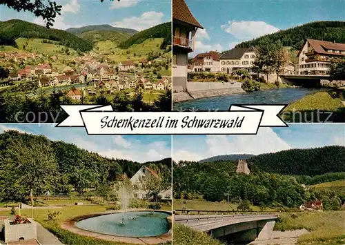 AK / Ansichtskarte Schenkenzell Kleingolfanlage Ruine Schenkenburg  Kat. Schenkenzell Schwarzwald