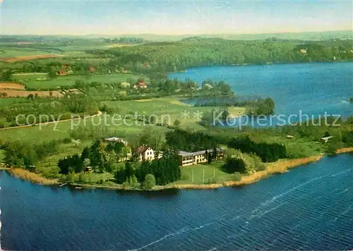 AK / Ansichtskarte Kellersee Jugendherberge Ohlenhof Fliegeraufnahme Kat. Malente