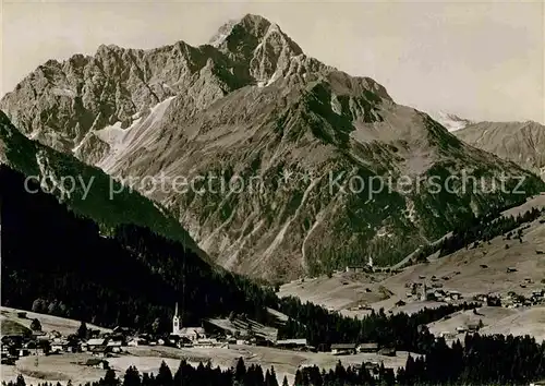 AK / Ansichtskarte Riezlern Kleinwalsertal Vorarlberg Hirschegg Mittelberg Widderstein Kat. Mittelberg