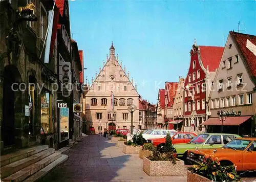 AK / Ansichtskarte Weissenburg Bayern Luitpoldstrasse Rathaus  Kat. Weissenburg i.Bay.