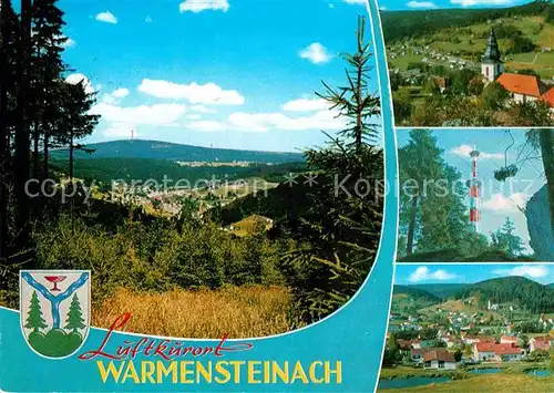 AK / Ansichtskarte Warmensteinach Ochsenkopf Schneeberg  Kat. Warmensteinach Fichtelgebirge