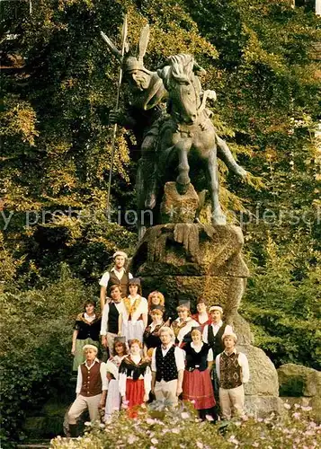 AK / Ansichtskarte Herford Landestrachten Volkstanzgruppe  Kat. Herford