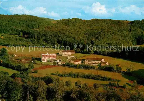 AK / Ansichtskarte Neukirchen Erzgebirge Fliegeraufnahme Waldsanatorium Urbachtal Kat. Neukirchen Erzgebirge