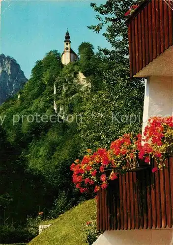 AK / Ansichtskarte Karlstein Oberbayern Bergkircherl St. Pankraz Kat. Bad Reichenhall