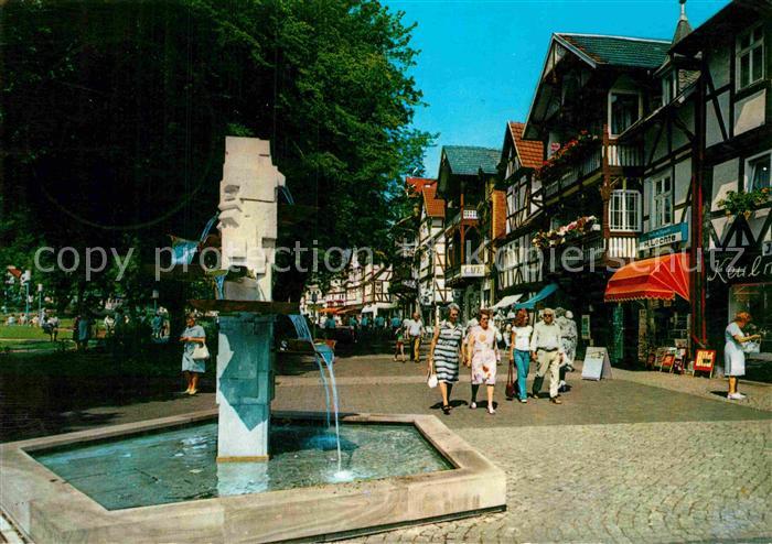 AK / Ansichtskarte Allendorf Bad Sooden Weinreihe Brunnen Fachwerk Kat ...