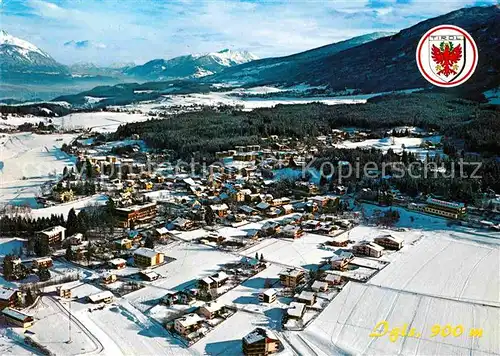 AK / Ansichtskarte Igls Tirol Wintersportplatz Alpen Fliegeraufnahme Kat. Innsbruck
