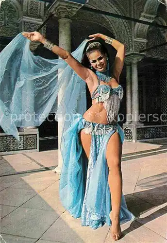 AK / Ansichtskarte Tanz Taenzer Tunisie Danseuse Ahlem 