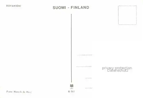 AK / Ansichtskarte Rovaniemi  Kat. Rovaniemi