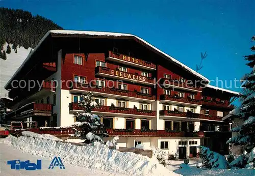 AK / Ansichtskarte Lermoos Tirol Hotel Edelweiss Appartamenthotel Sonnalm Kat. Lermoos