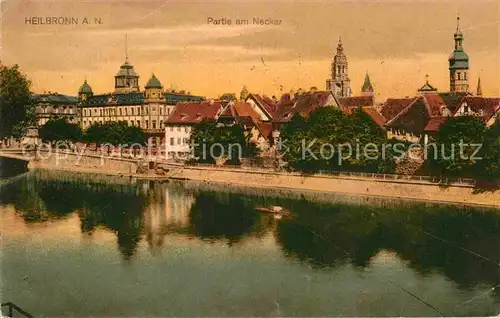 AK / Ansichtskarte Heilbronn Neckar Neckarpartie Kat. Heilbronn