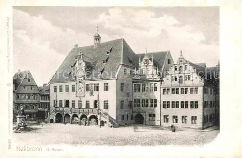 AK / Ansichtskarte Heilbronn Neckar Rathaus Kat. Heilbronn