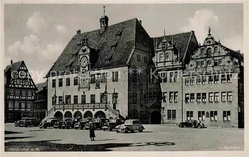 AK / Ansichtskarte Heilbronn Neckar Rathaus Kat. Heilbronn