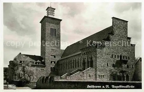 AK / Ansichtskarte Heilbronn Neckar Augustinuskirche Kat. Heilbronn