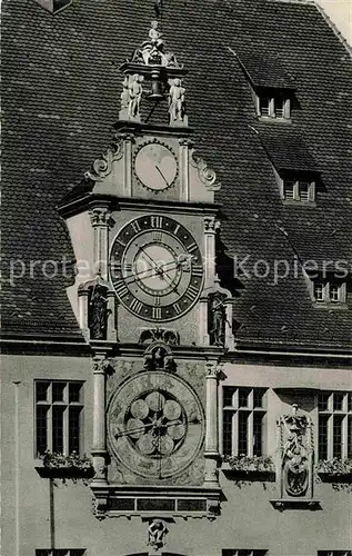 AK / Ansichtskarte Heilbronn Neckar Kunstuhr am Rathaus Kat. Heilbronn