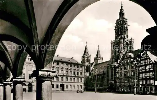 AK / Ansichtskarte Heilbronn Neckar Marktplatz Sankt Kilianskirche Palais Kat. Heilbronn