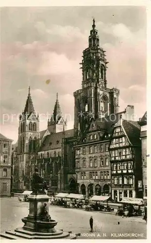 AK / Ansichtskarte Heilbronn Neckar Sankt Kilianskirche Kat. Heilbronn