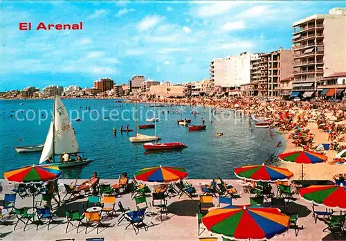 AK / Ansichtskarte El Arenal Mallorca Strand Kat. S Arenal