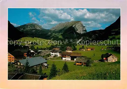 AK / Ansichtskarte Au Bregenzerwald gegen Kanisfluh  Kat. Schoppernau
