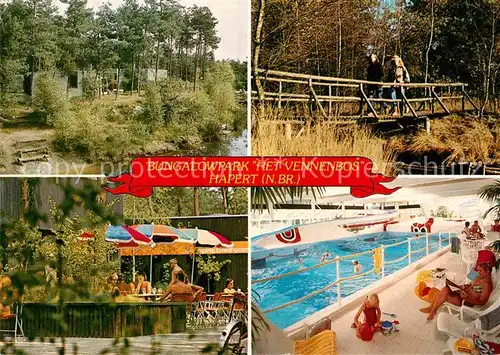 AK / Ansichtskarte Hapert Het Vennenbos Bungalowpark Freibad Kat. Hapert