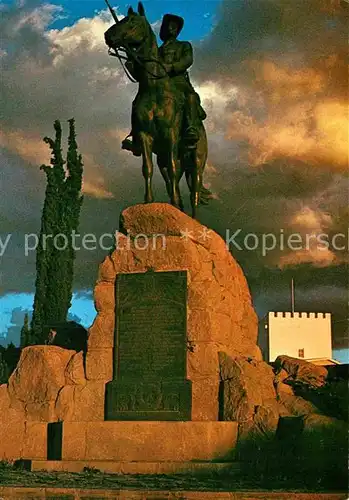 AK / Ansichtskarte Windhoek Reiter von Suedwest Denkmal Reiterstandbild Kat. Windhoek