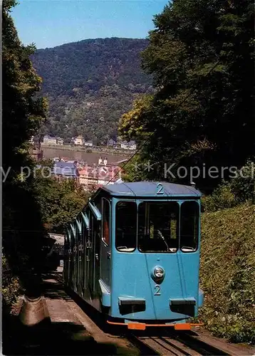 AK / Ansichtskarte Bergbahn Heidelberg Altstadt Kat. Bergbahn
