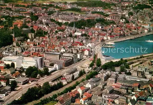 AK / Ansichtskarte Flensburg Fliegeraufnahme Kat. Flensburg