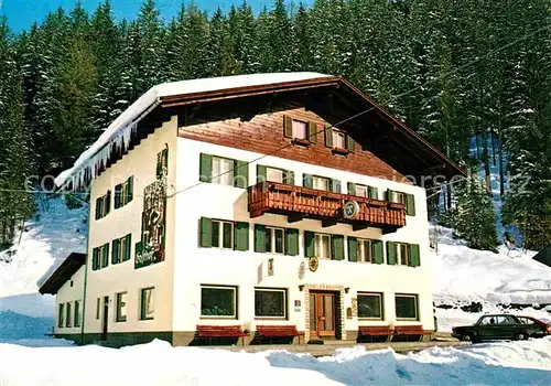 AK / Ansichtskarte Pederoa Albergo Pederoa Gasthaus Val Badia Dolomiti