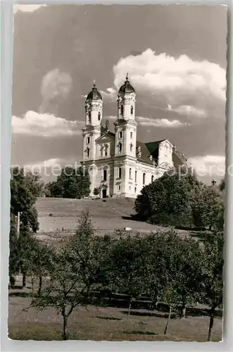 AK / Ansichtskarte Ellwangen Jagst Wallfahrtskirche Schoenenberg  Kat. Ellwangen (Jagst)