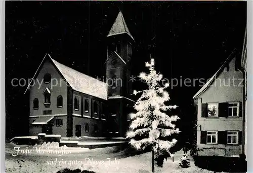 AK / Ansichtskarte Tuebingen Hagelloch am Schoenbuchrand zur Weihnachtszeit Kat. Tuebingen