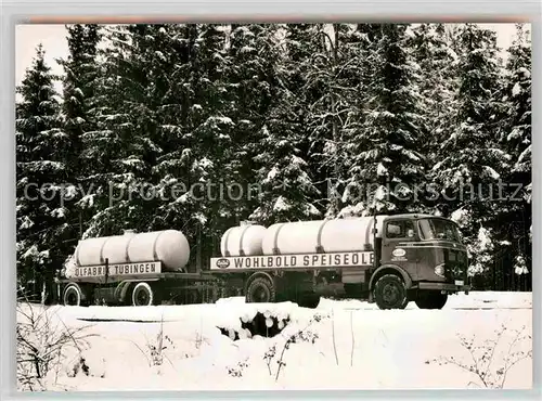 AK / Ansichtskarte Tuebingen Wohlbold Speiseoel Tankwagen Kat. Tuebingen