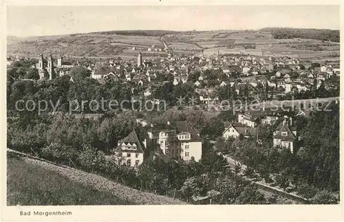 AK / Ansichtskarte Mergentheim Bad Panorama Kat. Bad Mergentheim