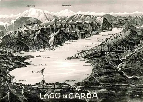 AK / Ansichtskarte Peschiera Desenzano Caprino Riva Kat. Lago di Garda Italien