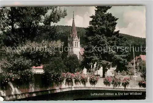 AK / Ansichtskarte Hoefen Enz  Kat. Hoefen an der Enz